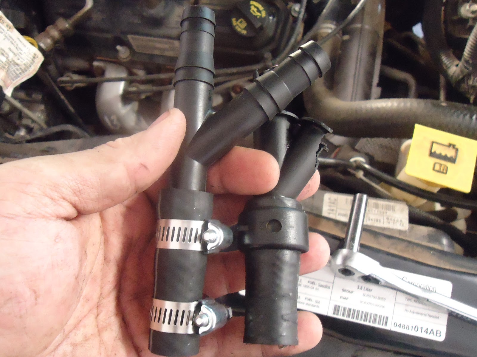 Tear it up, fix it, repeat: 08 Dodge Grand Caravan Antifreeze