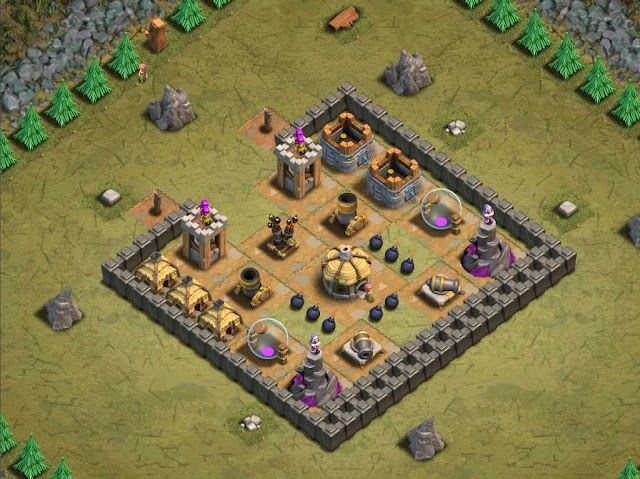 Goblin Base Clash of Clans Red Carpet