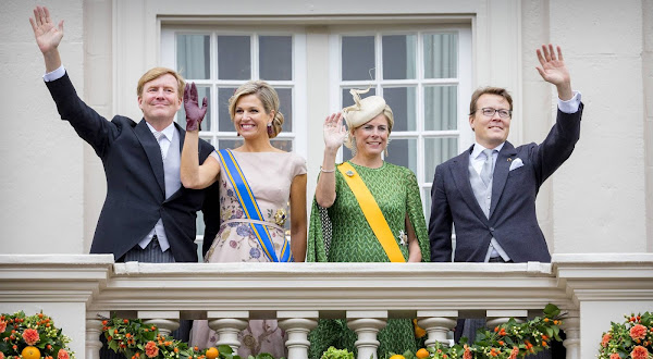 King Willem-Alexander and Queen Maxima at Prinsjesdag 2015