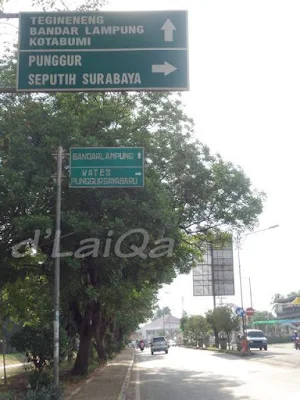 papan petunjuk arah