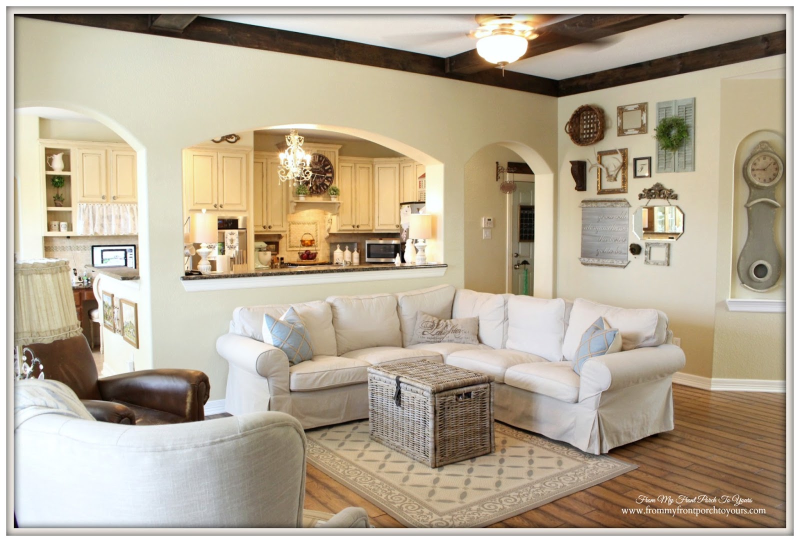 from my front porch to yours: farmhouse living room with ektorp sofa from my front porch to yours: farmhouse living room with ektorp sofa