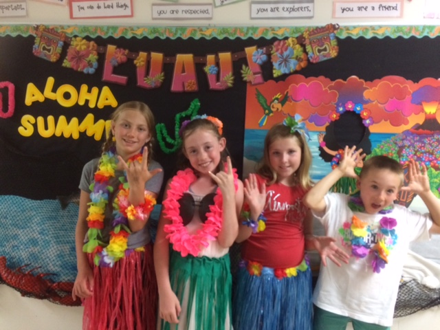 Mrs. Squire's Grade 3 Class ~ 3S: Hawaiian Spirit Day