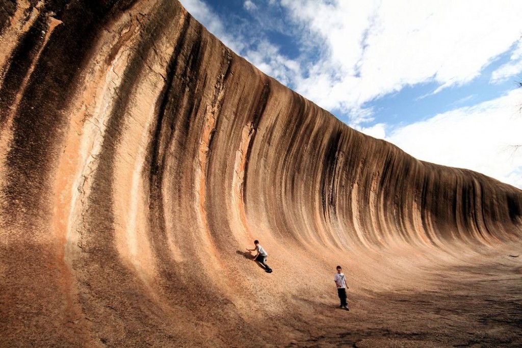 Wave Rock, Australia ~ Great Panorama Picture