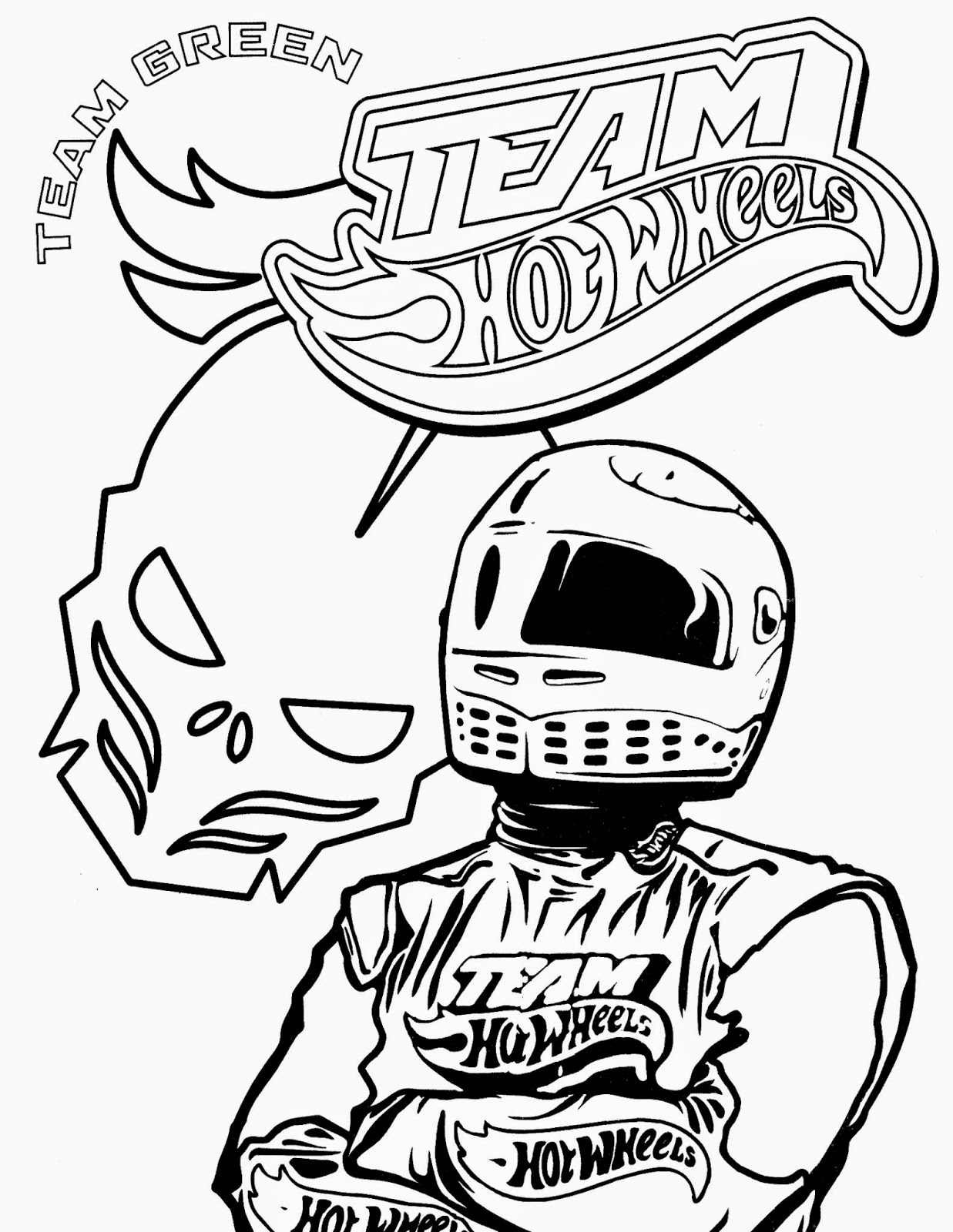 Hot Wheels Coloring Pages 62