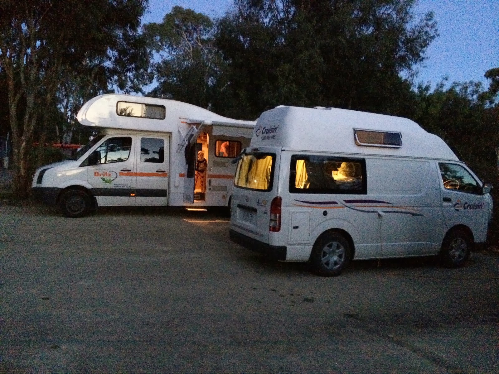 Bec I am. CamperVanning in Tasmania