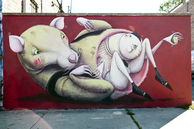 Street Art By Italian Artist ZED1 on the Streets of New York City, USA. 3