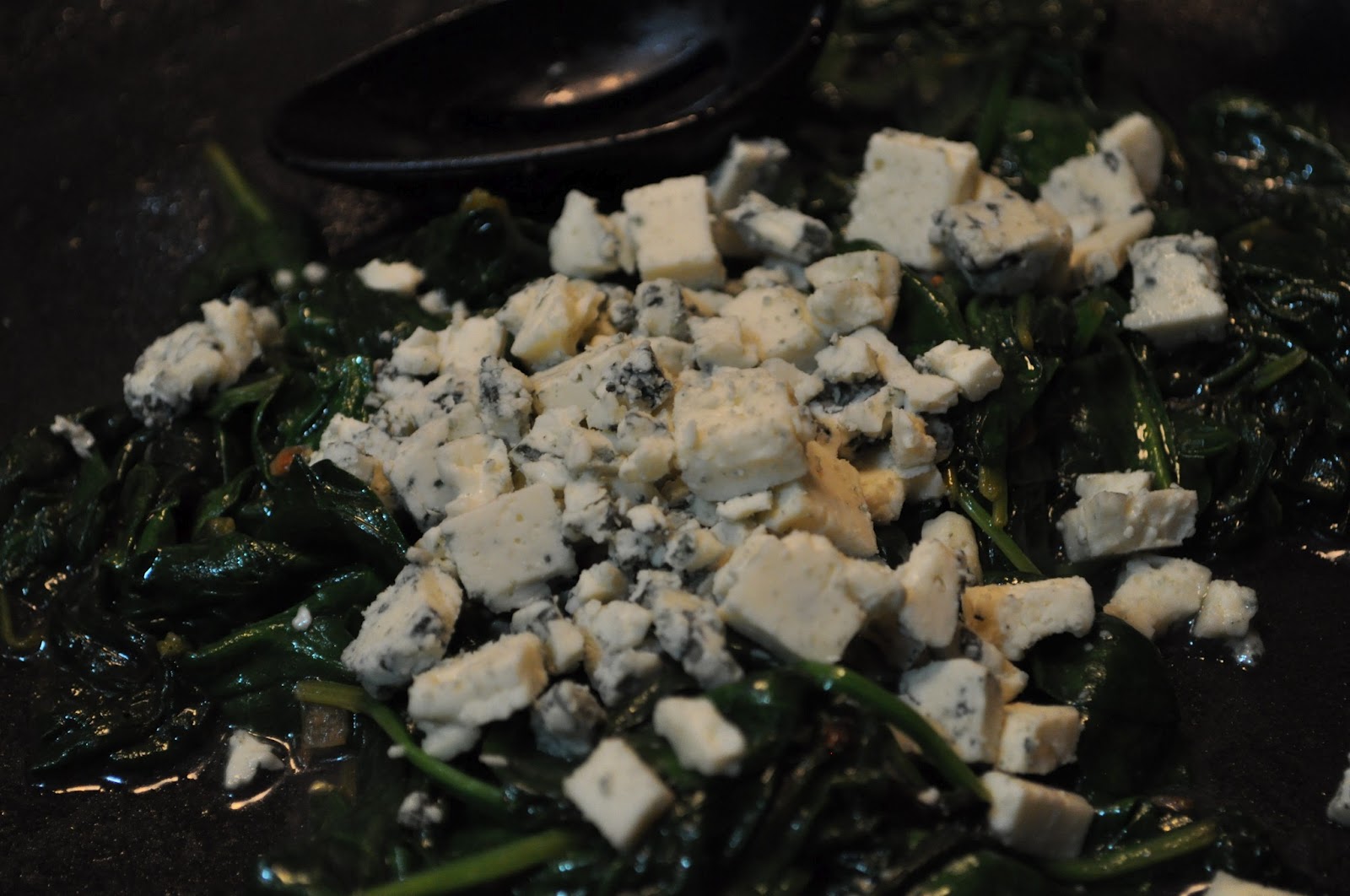 Teacher, Baker, Gourmet Meal Maker Sauteed Baby Spinach with Garlic