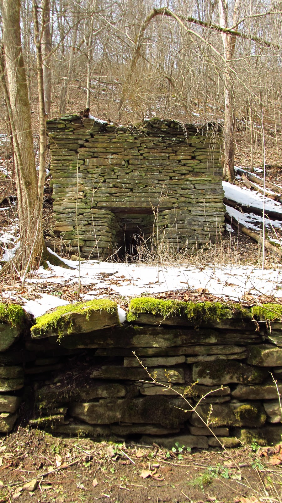 Old Industry of Southwestern Pennsylvania Lime Kiln Nottingham Township, Washington County