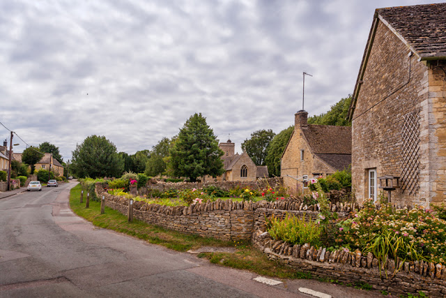 The village of Ascott under Wychwood by Martyn Ferry Photography