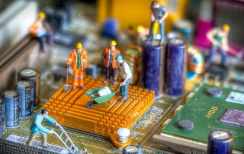 mantenimiento de hardware en placa base de pc