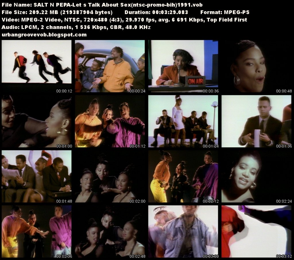 Urban Groove Vob Collection Salt N Pepa Let's Talk About Sex (1991)