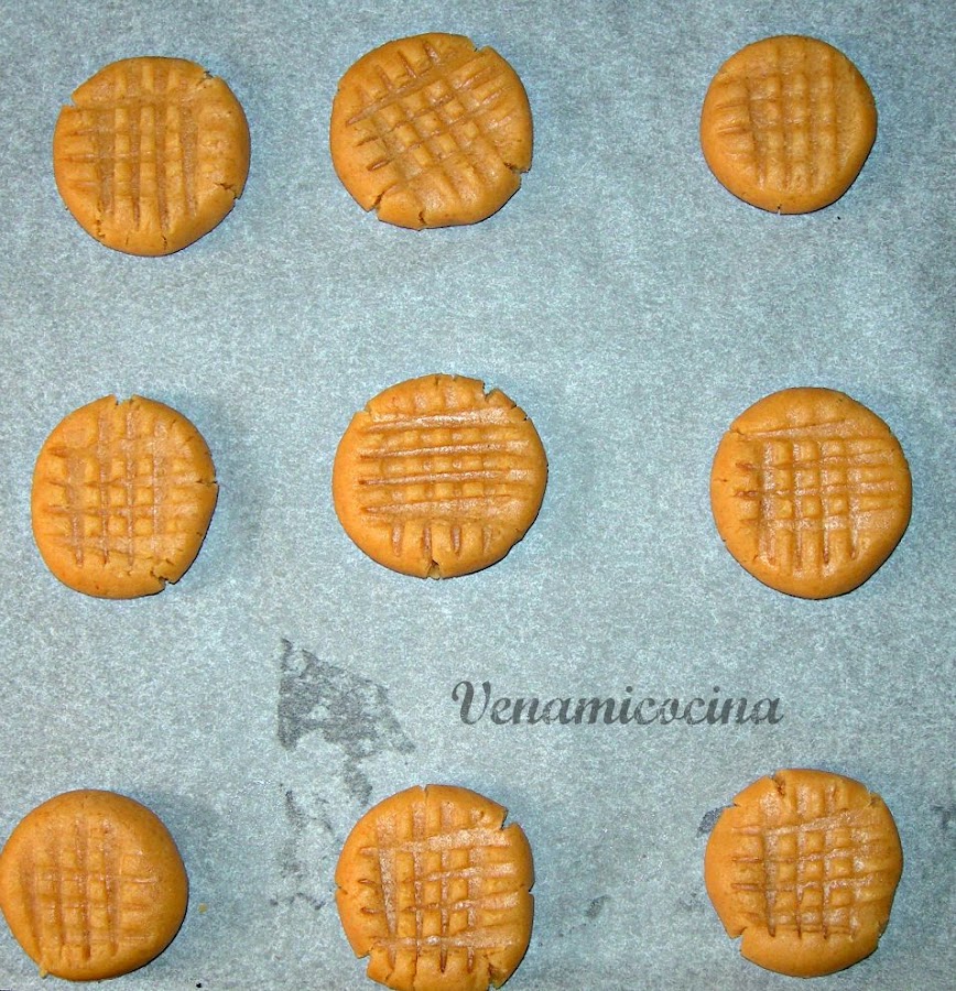 Galletas de mantequilla de cacahuete