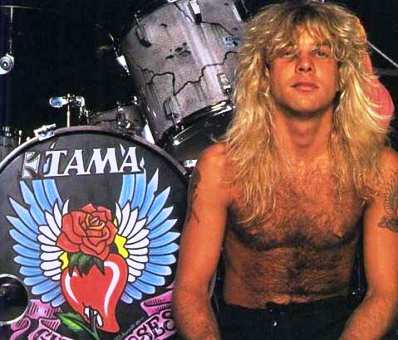 Bandas e Cantores: Baterista Steven Adler – Guns N’ Roses