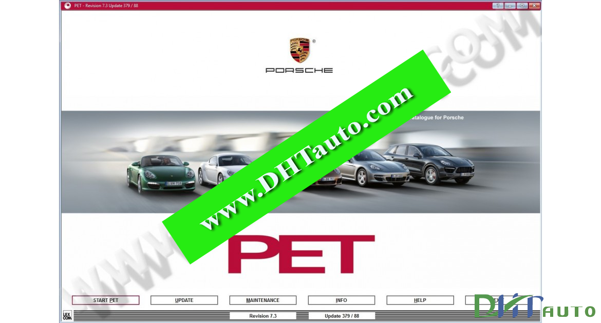 PORSCHE PET EPC + VIN DECODING VERSION 7.3 [2018] - Automotive Library