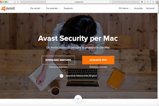 Avast Security per Mac Programma Avast Security per Mac