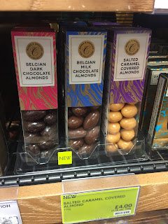 marks and spencer belgian chocolate and salted caramel almonds