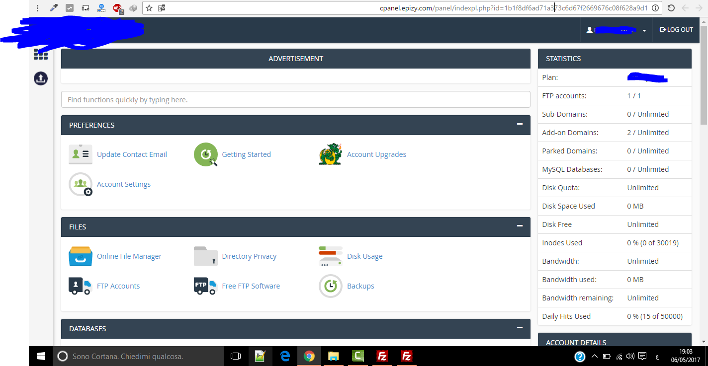 حصري و لفترة محدودة:  الحصول علي ستضافة مجانية غير محدودة لمدة 5 اعوام مجانا