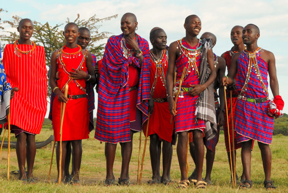 Maasai-Inspired 1950s Skirt - Flashback Summer