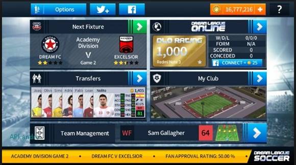 Dream League Soccer 2018 v5.04 Apk Dream League Soccer 2018 v5.04 Apk