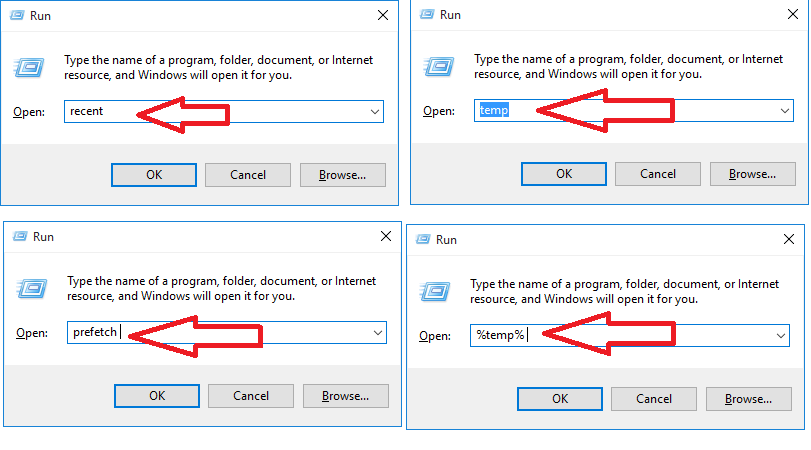 windows 10 delete temp files and downloaded program files