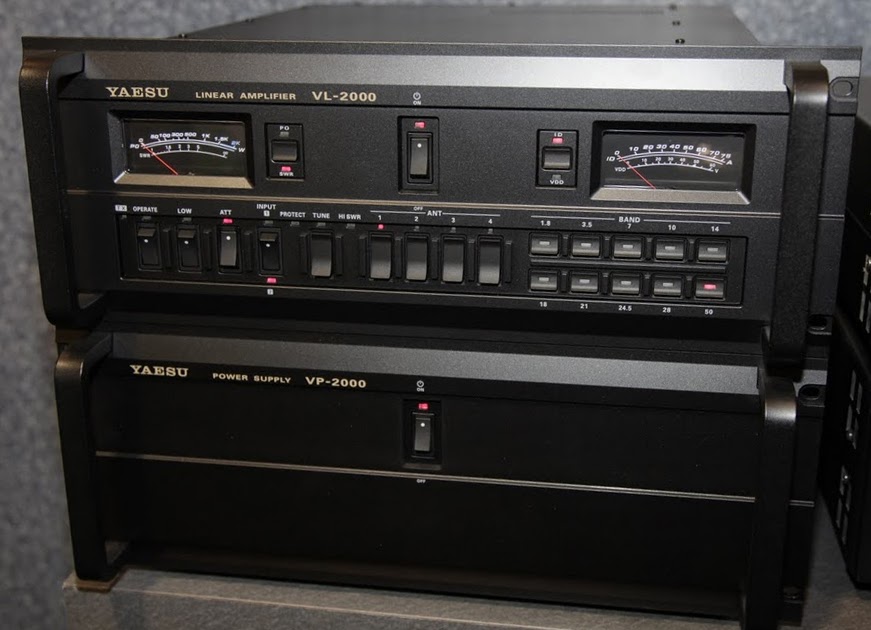 RF for Amateur Hobbies: YAESU VL-2000, 1.5 KW/1 KW MULTI MODE HF VHF