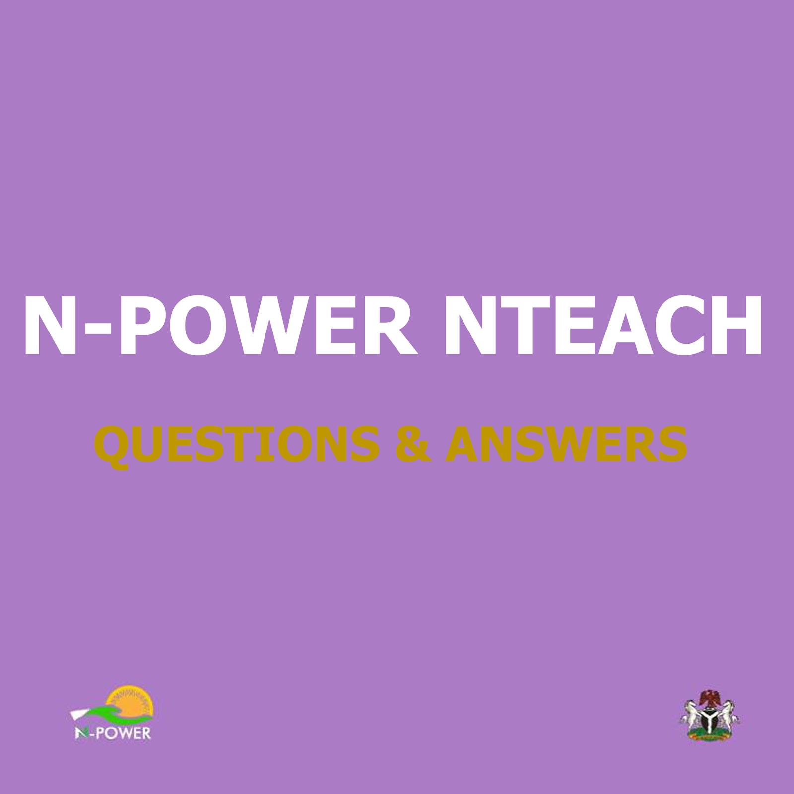 success-secrets-npower-nteach-test-questions-answers