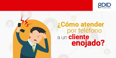 como atender por telefono a un cliente enojado