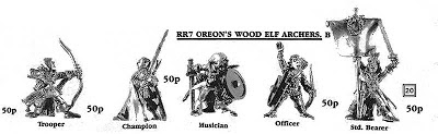The Bowmen of Wood Elf Prince Oreon v.2 de Warhammer
