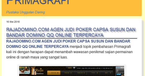 Sayapoker com agen judi poker dan domino online terpercaya indonesia
