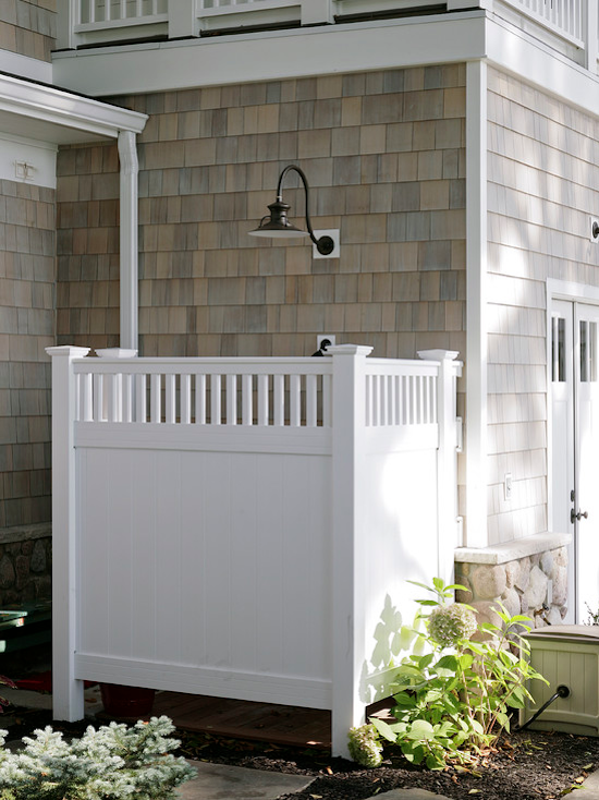The Zhush outdoor shower inspiration