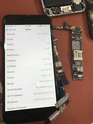 iPhone 6 Plus data recovery done