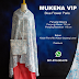 Mukena Vip Blue Flower Paris