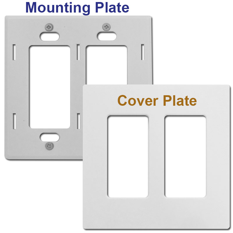 Kyle Switch Plates Mounting a Screwless Switch Plate Your Step by
