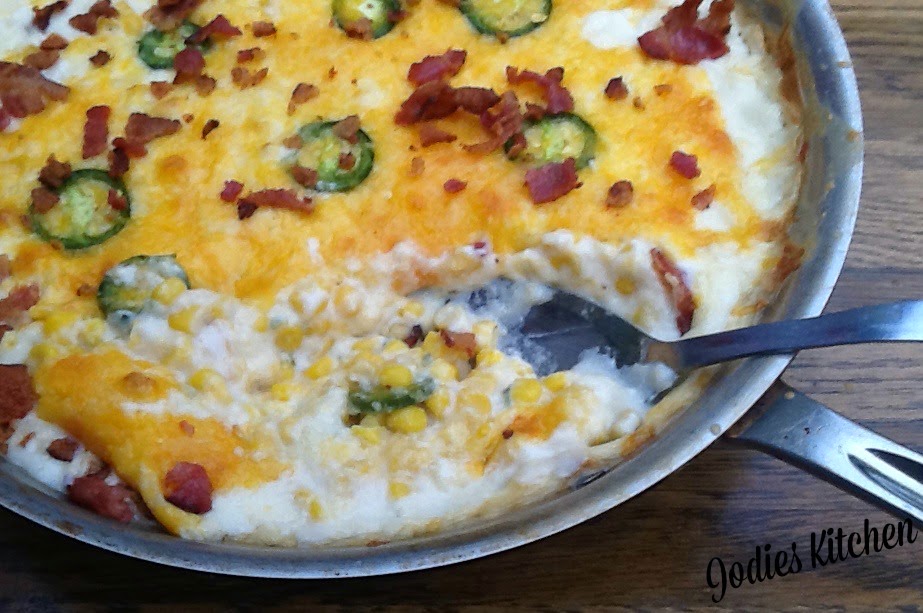 Jodies Kitchen Creamy Jalapeno Corn Casserole