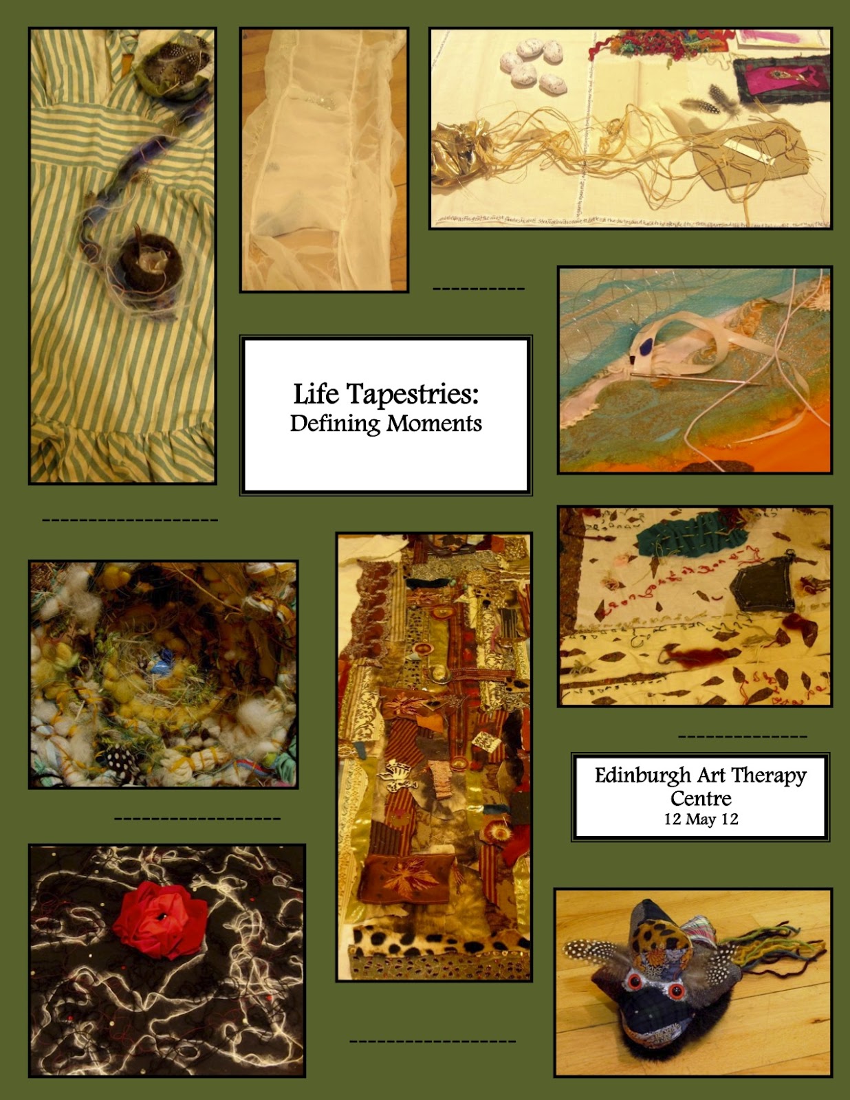 Edinburgh Art Therapy Centre Some Reflections on the “Life Tapestries