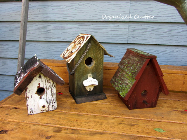 Rustic Birdhouses