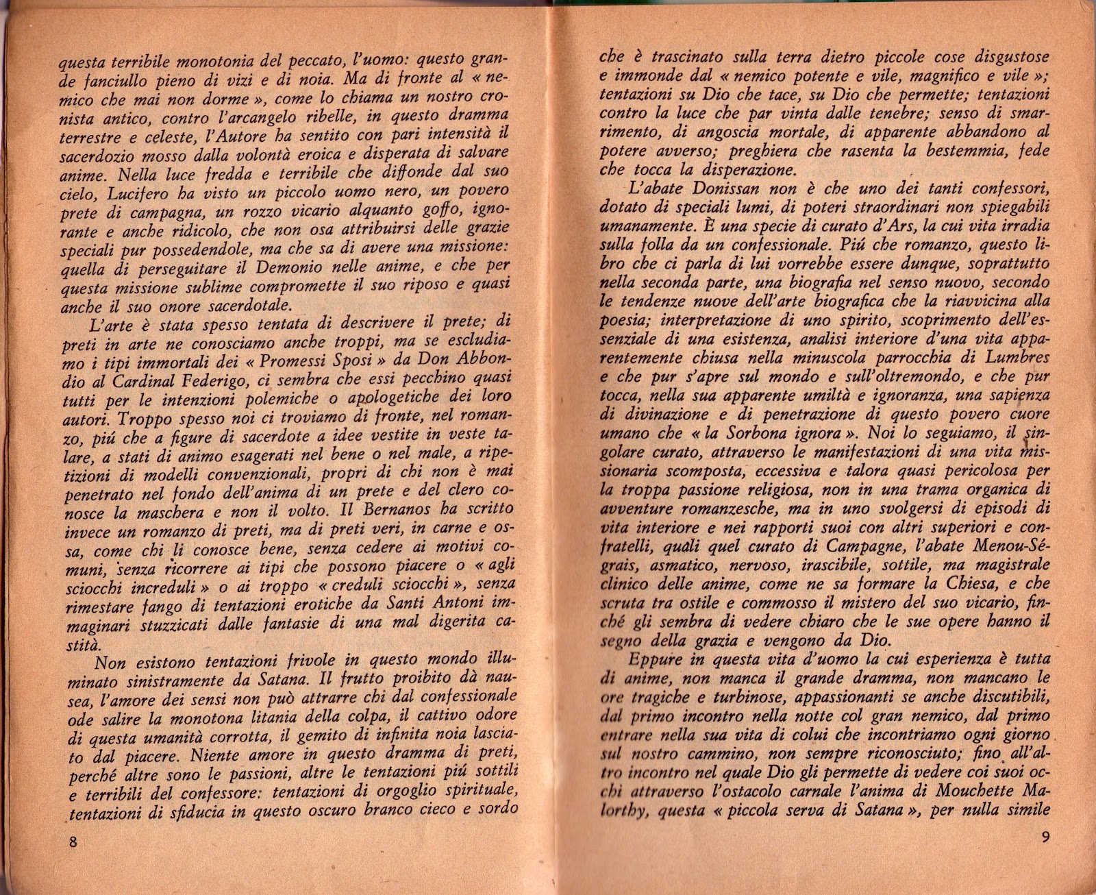 Parole Che Servono SOTTO IL SOLE DI SATANA
