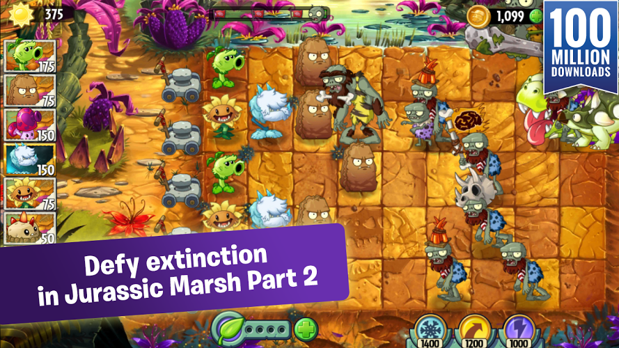 Download Plants vs. Zombies 2 MOD APK 4.5.2 Terbaru 2016
