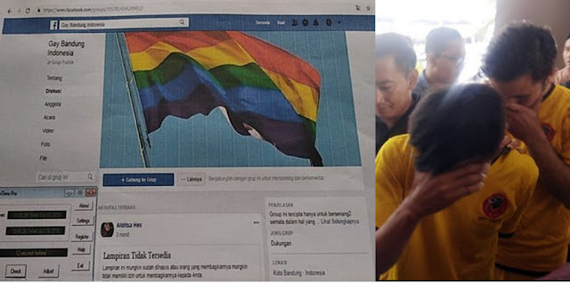 Polisi Tangkap Admin Grup Facebook Gay Bandung