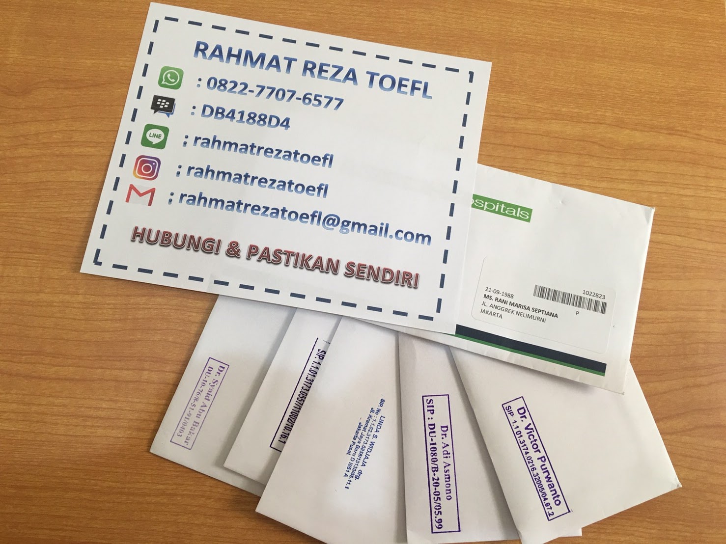 Jual Surat Keterangan Sakit Umum Dan Rs Daerah Jakarta