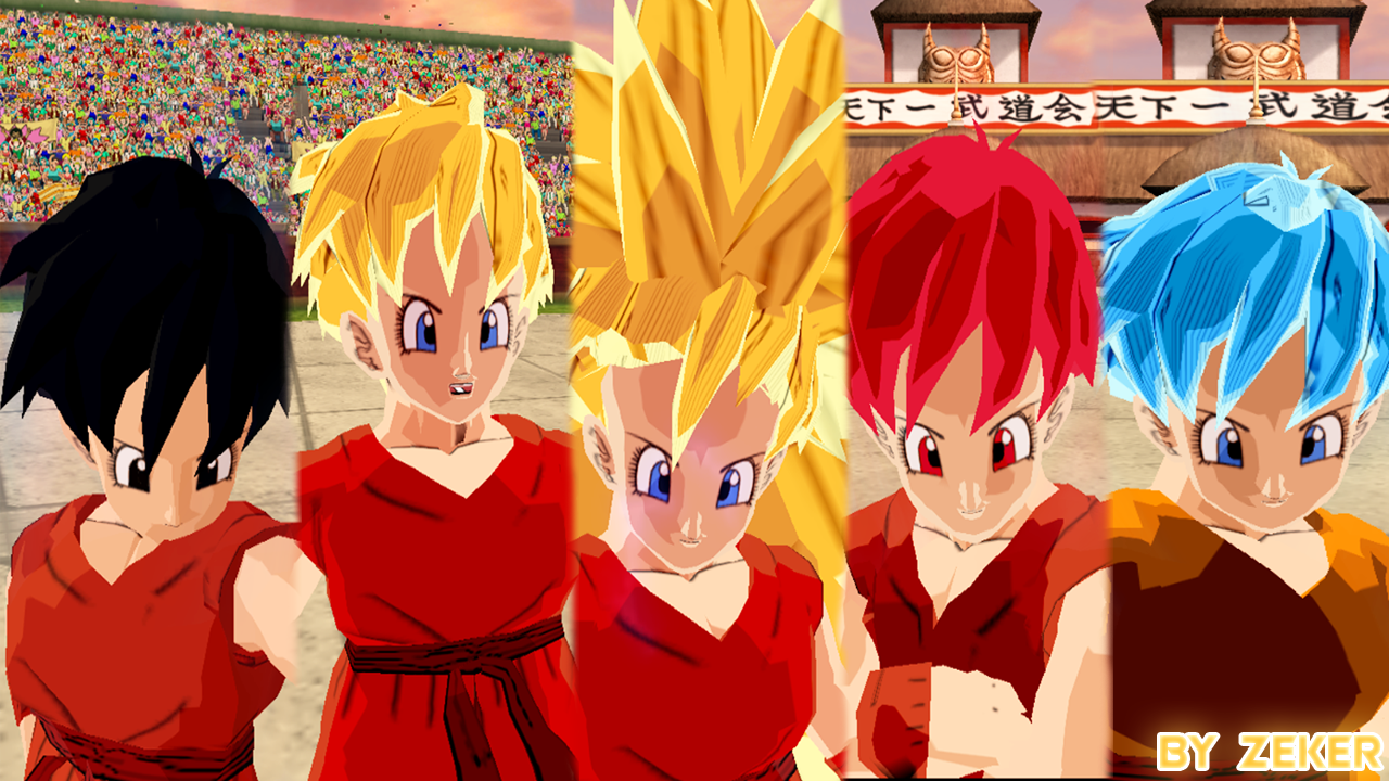 mods dbz BR Kid Pan All Forms