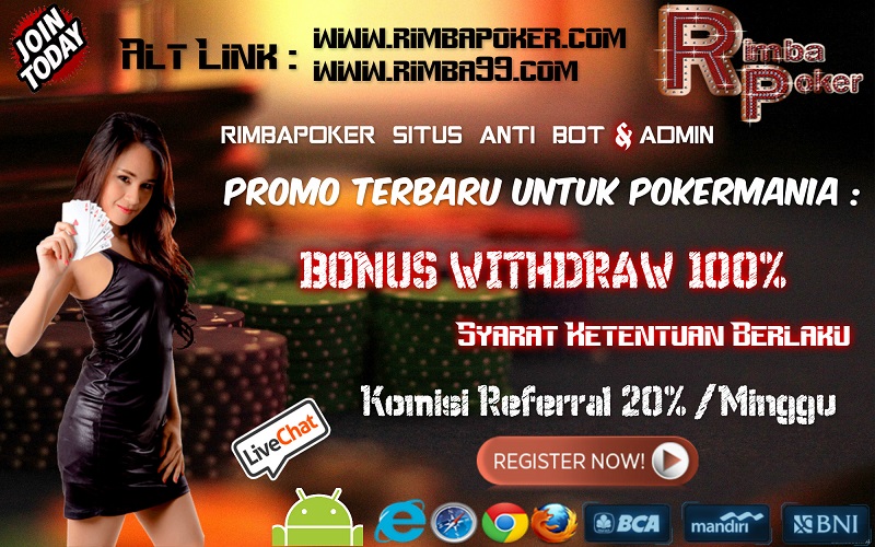 rimbapoker.com poker online indonesia