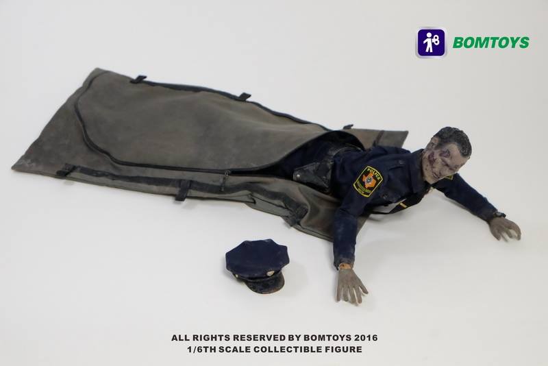 toyhaven BOM Toys 16 scale Zombie Police Officer 12" Figure is going