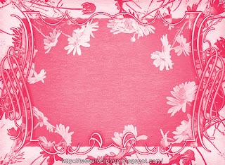 Illustrazione grafica con margherite: invito stampabile in rosa