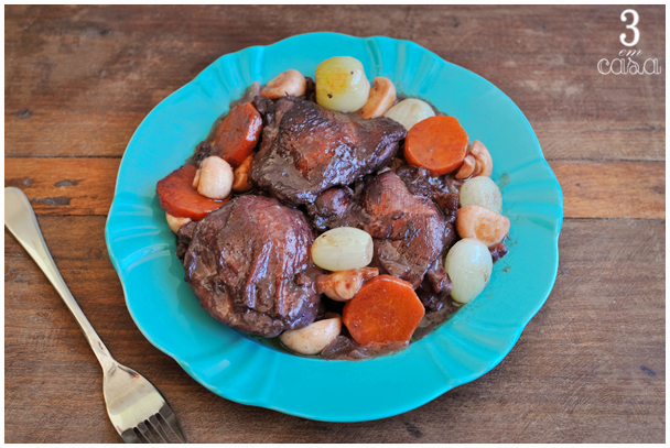 como fazer coq au vin