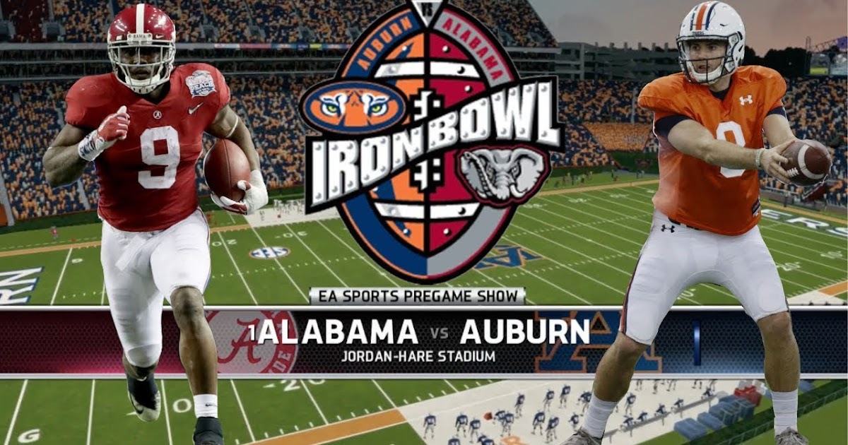 Auburn vs Alabama 2017 Iron Bowl Taking Place November 25