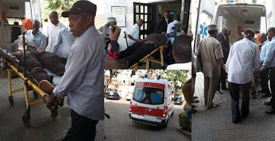 Dino Melaye injured; rushed to hospital after jumping off a police vehicle Dino Melaye injured; rushed to hospital after jumping off a police vehicle