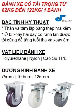 Bánh xe đẩy tải nhẹ Colson Caster www.banhxedayhang.net