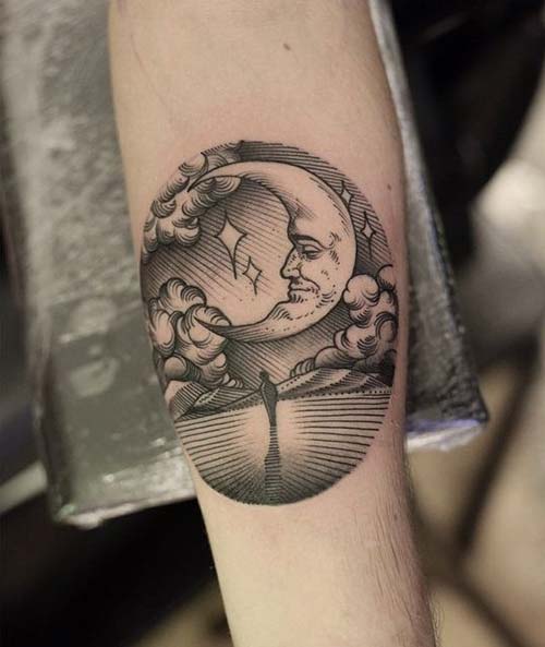 ay dövmeleri moon tattoos 5 ay dövmeleri moon tattoos 5