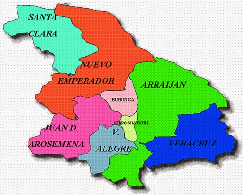 Distrito de Arraiján División político administrativa